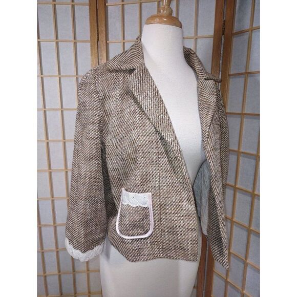 Limited Sz 8 Tweed Jacket - Picture 1 of 15